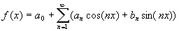 fourier series for a periodic fucntion of period 2pi