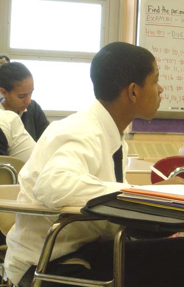 Frederick DOuglass Academy teaching